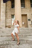 Fits perfectly and is so flattering! Wore without bra which is rare for me but the dress was supportive while not too tight. - Rielle J.