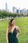 After trying dress after dress for a wedding and getting so sad and frustrated about nothing fitting right or looking right on my post baby body this dress arrived and made me feel so beautiful the whole night! I had to hem off a lot at the bottom even when my platform heels but it worked out well and I received so many compliments!! - Genevieve D.