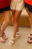 These heels are so adorable. Love! Comfortable. Was able to wear all night. - Penny A.