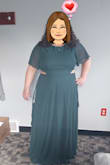 Gorgeous dress. So many compliments. It was a bit long but I just wore heels. - Stephanie O.