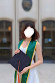 I normally wear XS, but this one is a little bit large for me. I bought it for my graduation commencement. I think this dress is really friendly for people who has a relatively wide shoulder  and small hip like me.  It makes my shoulder less wider because of the v neck line, and it also hide my hip so that my body won't looks like an inverted triangle. - JIAQIN S.
