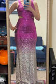 Ordered it for an upcoming wedding invitation. The size suggested I go for size M but I decided to go for size S after I read that the fabric is stretchy and size S fits me perfectly. The look and quality are as described on the website and I really love this dress.
Update after wearing the dress at the wedding:
Every single person gave compliments on my dress. It looked absolutely gorgeous with really high quality. I loved wearing this dress. - Firuze S.