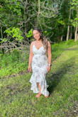 GOT SO MANY COMPLIMENTS. ABSOLUTELY GORGEOUS, WAS A LITTLE BAGGY IN THE STOMACH BUT NOTHING MUCH. - JESSICA G.