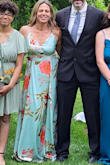 Dress was beautiful and fit amazingly! Very well made I got many compliments all night long!! It was a little long, I didn't have time to have it hemmed. - Rebecca L.