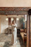 I bought this dress for our elopement and I'm absolutely in love with it! Fits exactly how it's supposed to and works really well with my E cup. I've got tones of compliments. - Natalia L.