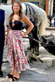 I'm not usually a skirt person but this one is SO FUN! I wear it with a crop top or bodysuit. - Adriana M.