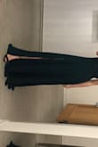 Dress is comfortable both standing and sitting, and I was nervous about if the waist would be too tight! It's not crazy long for me, but getting it altered anyway so I can walk without having to shift the skirt. I love how it looks!! - Anne-Marie L.
