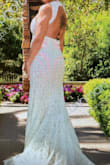 Beautiful dress. I should have ordered the next size up as it was a bit too tight. (Sorry, the photo is a little grainy.) - Sondra H.