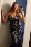 Like other reviews had said, it needed to be fixed a little on top. I didn't have time before the wedding I attended to get it altered, and honestly,  it wasn't noticeable. The dress got many compliments. - Odette A.