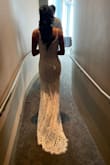 When it's time to pick a wedding dress it's hard to make a decision but I found this dress and OMG! The best one ever! It was just perfect. Perfect fit, the tail not too long, like a bohemian style, fitting perfect to the body. Everybody loved it and I was felling like a dreamy princess <3 - Arantxa C.