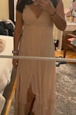 It was perfect for a low-key family party, but also formal enough. My only critique is that the material is a bit see-through and I had to wear something underneath because of it (but that's just preference). Other than that I loved it. - Ilcia M.