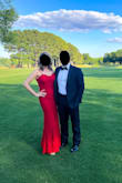 Such a sexy and beautiful dress! The small fit perfectly. The quality was excellent with the dress material being thick enough to hide little flaws, but not too thick that it was heavy. I wore it to a wedding in Charlotte, NC Memorial Day weekend. - Lea R.