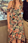 Wore this to a beach wedding in May! It was very comfortable! The straps are adjustable! - Kerri H.