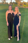 I wore this to a wedding and I loved it! It is very long and I had to wear heels to make sure it did not drag, but it stayed in place and made me feel very confidant and comfortable! - Ali O.