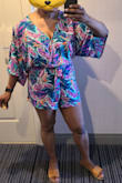 I was a little skeptical because this was my first purchase from Lulus, but I LOVE this romper! I wore it on a recent trip to Vegas and I received several compliments. I ordered a size medium and it fits perfectly. Lulus is my new favorite store. - Delisa J.