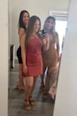 LOVE this dress, it fit me like a glove.. it was super short on me and I'm only 5'1" but was exactly what I was looking for.  Wasn't as formal as I'd like for a wedding which I originally ordered it for, but was perfect for a night out with friends. - Sarah B.