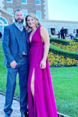 Love this dress! Fit great! Length was perfect for heels and not too short. Very glamorous! Needed double sided tape for the chest area but was easy to apply and worked out well. - Kelly L.