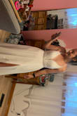 Dress was beyond my expectations beautiful fit exactly! Flows well and hangs well exactly as described! Shipping was quick as well highly recommend! - Nicki G.