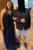 I wear this dress for a wedding and got a lot of compliments. A bit too long but nothing some heels can fix - Gina B.