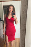 I wore this dress to a wedding and it was perfect. Very sexy but somehow was also completely comfortable. Fits like a dream! - Rebecca R.