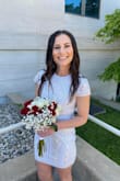 I wore this dress for my courthouse wedding and it was beyond perfect! I got so many compliments. Would definitely recommend! - Kelsey K.