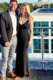 Great quality dress that is timeless. Tried on both small and x-small and ended up going with the tighter fit. I did have to have it hemmed (wore 3in shoes) but worth the investment. Received so many compliments and was very comfortable through the night. - Brenna C.