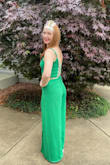 This is absolutely gorgeous! I loved wearing this garment and felt beautiful in it. I wore it to my bridal shower and received so many compliments! I may have to order another one in a different color!
The only downside is that I had to exchange my small for a medium, as the bottoms were too tight on my waist. I kept the small top and medium bottoms and it worked out perfectly!! - Kristi C.