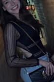 This bodysuit is perfect for a night out. It looks great. It';s sexy and classy! I love it!! - Auria H.