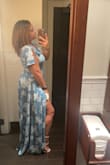 I wore this for a rehearsal dinner and it was perfect for the occasion however I'm petite so it was super long even with wearing 4-5in heels! - Amanda I.