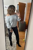 Perfect sweater when you want to feel sexy yet warm! Usually wear when I go to dinner with friends or date night - Amanda I.