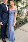 This dress could not be more perfect. The color is to die for, the fabric is soft and stretchy but supportive, and I felt incredible. (Bonus points, no bra needed!) I had it tailored because it was five inches too long and used fashion tape to make sure it stayed up. - Kelly C.