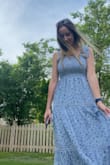 This dress is so beautiful, extremely comfortable and my new favorite! I get so many compliments when I wear it. - Michelle D.