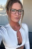 Super cute top to pair with leather bottoms for a night out to the club OR pair it with denim for brunch with friends. The material is high quality and thicker so nobody can see through it since you can't wear a bra with it. Wish I could buy it in more colors - Allison M.