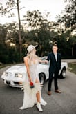 I purchased this dress to do a styled shoot with my 70s corvette. I was so impressed with the quality. I only wish it had adjustable straps. - Amanda C.
