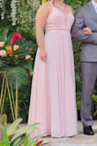 This was my first time ordering from Lulus, so I was a little skeptical about the quality. Shipping was really quick, and I live outside the mainland. I wore this dress to my sister's wedding and it was perfect. I got compliments throughout the night and I felt classy, elegant, and beautiful. Dress is comfortable. It was too long for me even with high heels, so I had to send it to the seamstress. Overall great buy, quality, fabric and it looks very beautiful. - Cindy S.