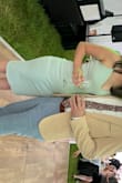 This dress was awesome! Super flattering and super comfortable. I'm smaller chested so I had to take up the straps an inch or so, but otherwise the fit was perfect. The fabric doesn't wrinkle - magical! - Keelin D.