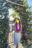 I bought this dress for my college graduation,  & it worked out so nicely! At first, I was a little worried it would run big since I'm so petite, but the adjustable straps were a plus. It also helped that the dress hugs my hips the right way! Very flattering on. Definitely recommend :) - Deborah C.