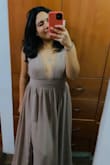 I'm in love with my dress! It fits perfectly. This was my first time buying a dress on Lulus website and it did not disappoint me. I was afraid it might not fit me because I live in Peru and it was impossible for me to return it, but that was not the case. The dress is made with high-quality material and the color is just like in the pictures. Highly recommended! - Camila B.