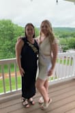 I wore this for my main bachelorette and it was so fun AND comfortable. I got Soo many compliments. I was able to wear a real bra with it which I loved. By the end of winery hopping I was bloated and not remembering to suck in so you can see belly roundness but that's ok. Would recommend - Liz W.