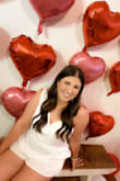 Wore this romper in ivory for my bachelorette trip & it was perfect! Love the cowl neck details! - Madison R.