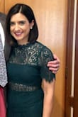 I love this dress and want it in every color.  Perfect for a wedding or any formal event.  Fits just right and is beautiful without being too revealing. - Maria H.