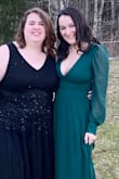 This dress was great for an event I went to. You definitely must be comfortable with such a deep neckline. I wore pasties and it was perfect. - Nicole R.