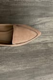 I was so excited to find a simple, yet cute loafer! However, the stitching and piping on the toe were very crooked and misaligned! Very disappointed in the quality. Not even worth spending the money to ship them back for a return :( - COURTNEY H.