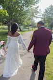 I was nervous at first about ordering my dress from this website, as it was my first time and it's an important detail of my wedding. I finally got the nerve to order it and it came within two days, I tried it on and I got emotional bcuz it was beautiful. I definitely recommend this dress I absolutely love it!! I'm going to attach some pictures so you can see how it fit. It was fitting and loose and the same time. It's shapely but there's moving room. - Keimourah L.