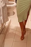 So cute! And the perfect height but the strap across the toes hurt really bad. I'm a 7.5 and ordered an 8 but have wide feet. Would have returned them if I didn't wear them. - Jenna D.