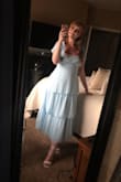 I'm a returning customer and this purchase did not disappoint. I found my new favorite dress! It hugs you in all the right places and gives you a super flattering shape. The layered skirt is so elegant and whimsical! I got so many compliments! Perfect for spring and summer outings. - Sydnie J.
