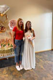 So comfortable. Fits perfectly. I got so many compliments at my bridal shower. I was surprised by the quality - Jessica W.