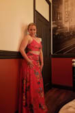 It was long, so expect to have it hemmed or wear high heels if you are average height or shorter. Otherwise,  beautiful dress, and made me feel super classy and sexy. I got a lot of compliments. - Jade B.