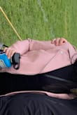 This jacket is so versatile! It's a cute biker jacket, it's a pink ladies jacket, it's great for tea - you can wear it for anything and everything! - Emily M.