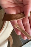 Loved the shoes, fit great-true to size, however strap broke first time wearing within 2 hours - Sheena S.